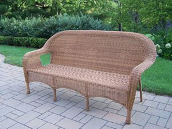 Picture of Resin Wicker 3 Person Settee